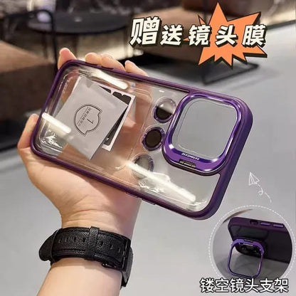 Bracket Stand Case With Camera Protection Lens
