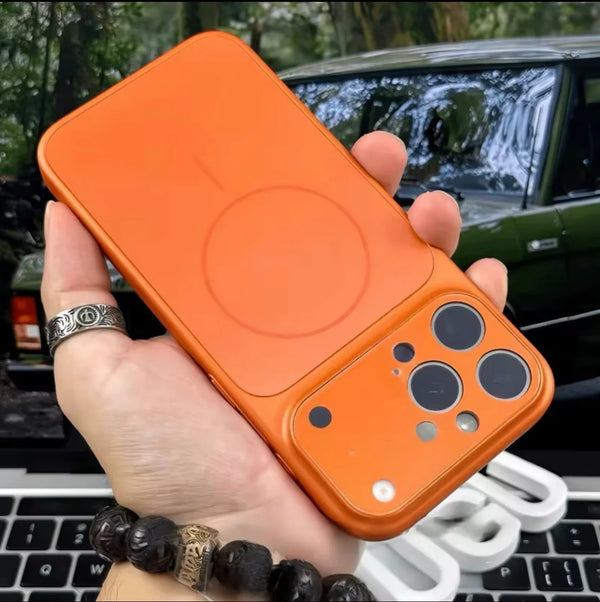 Orange Magsafe Glass Case (NEW)